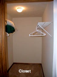 Vacation Home Closet